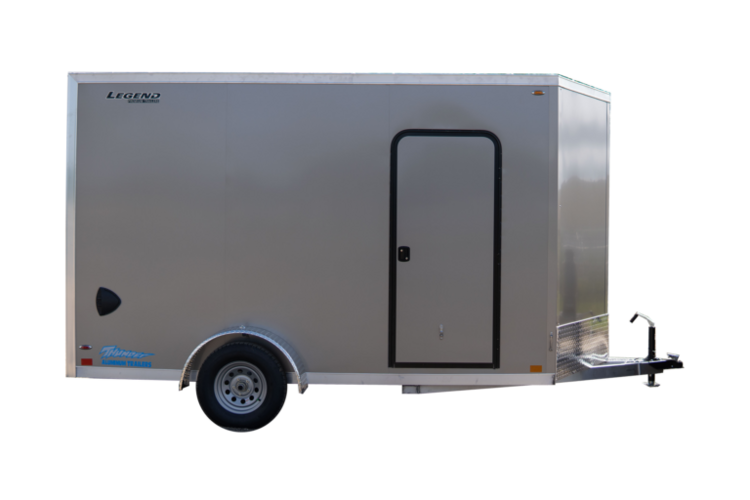 2024 LEGEND CARGO TRAILER 7X14TVTA35 - Charcoal