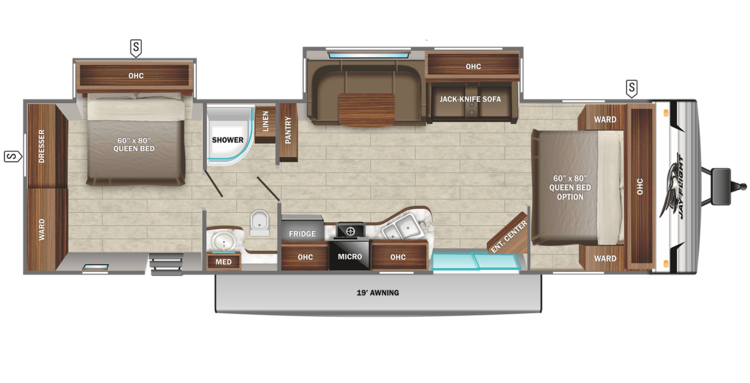 2022 JAYCO JAY FLIGHT 38BHDS